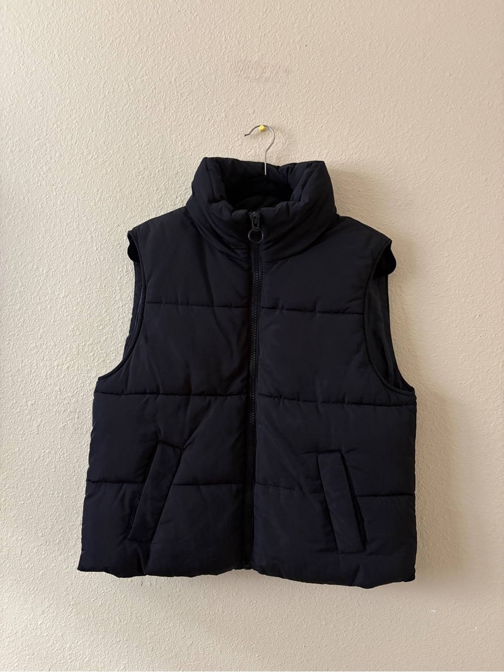 Topshop Women’s Puffer Vest - Black